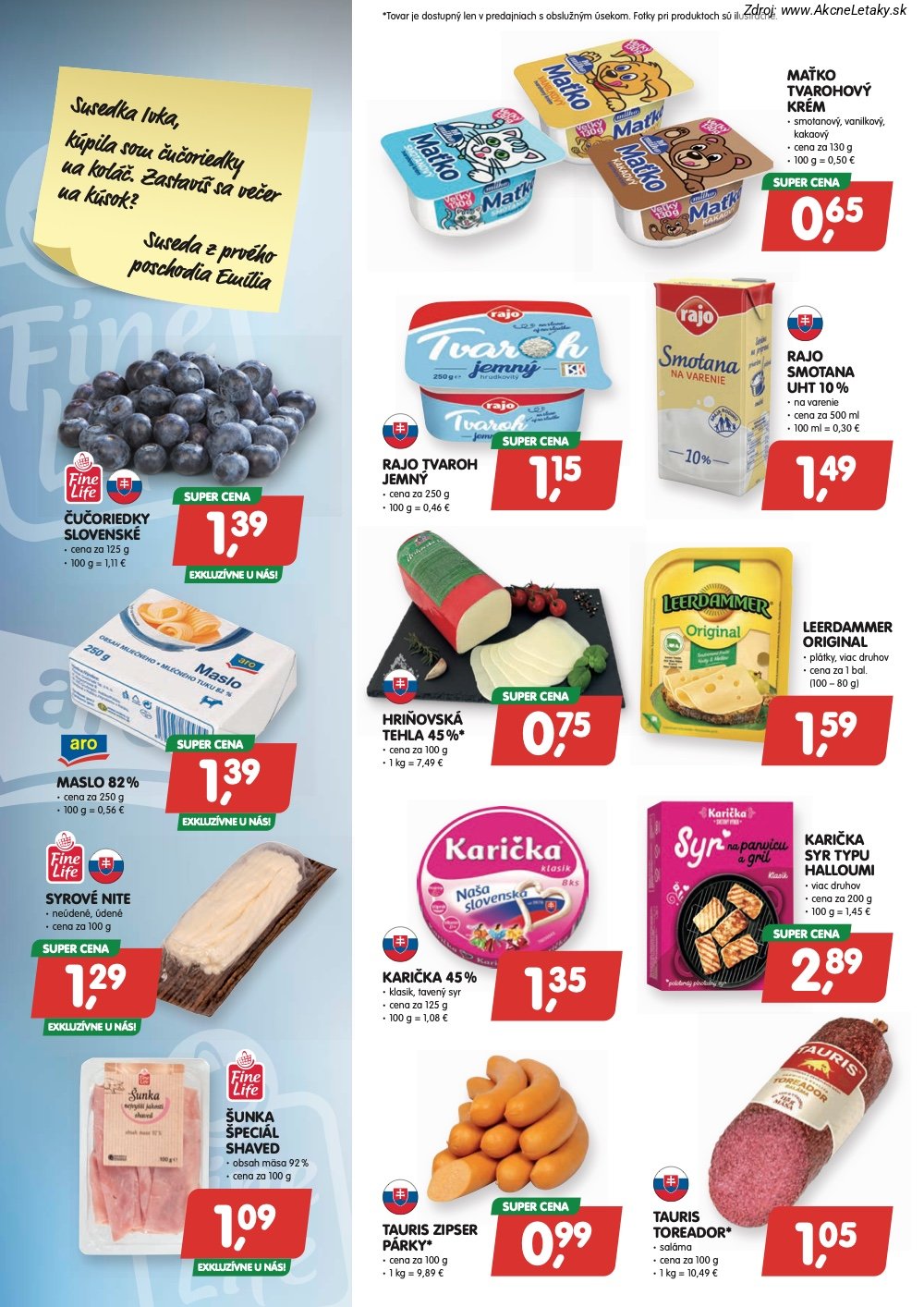 Leták Môj obchod (14. 8. - 27. 8. 2026) - strana 2 z 4