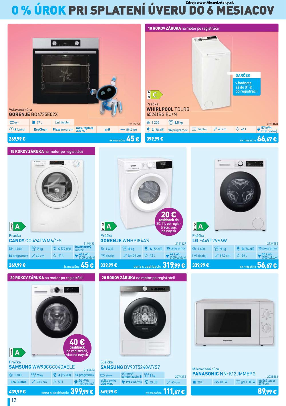 Leták NAY (7. 11. - 4. 12. 2024) - strana 12 z 28