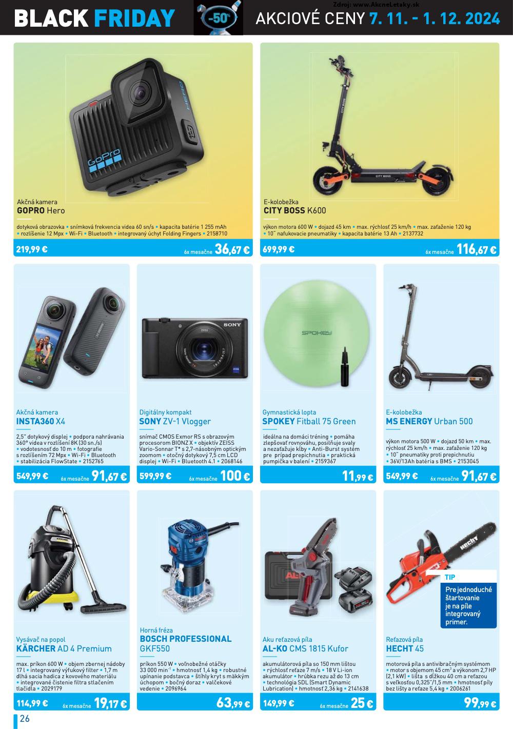 Leták NAY (7. 11. - 4. 12. 2024) - strana 26 z 28