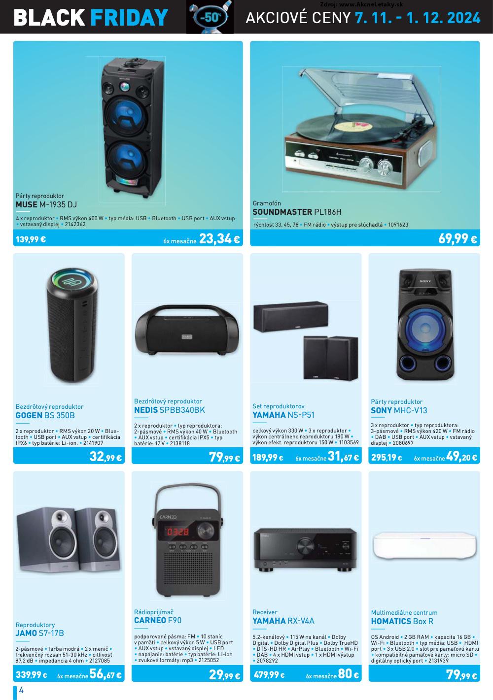 Leták NAY (7. 11. - 4. 12. 2024) - strana 4 z 28