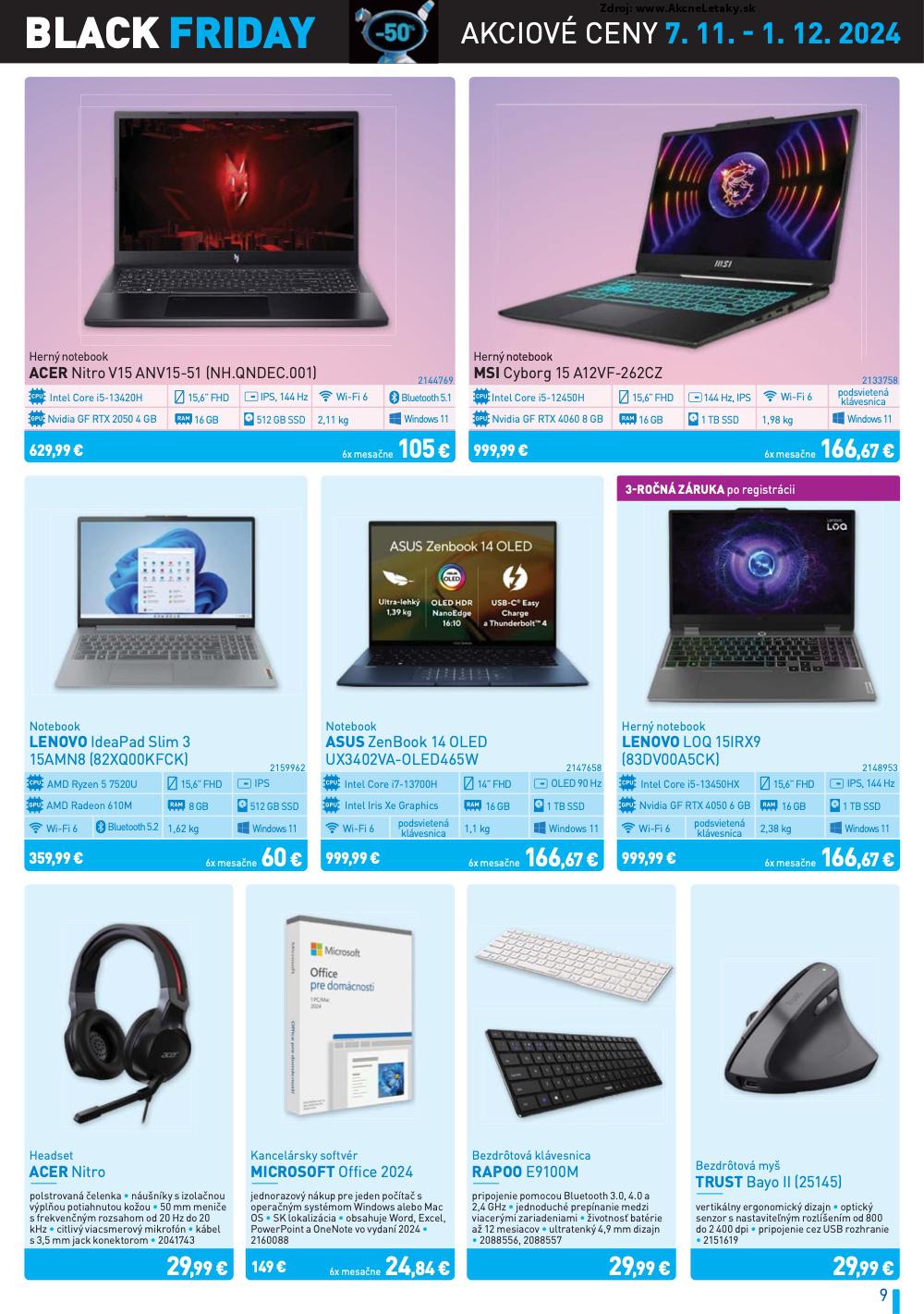 Leták NAY (7. 11. - 4. 12. 2024) - strana 9 z 28