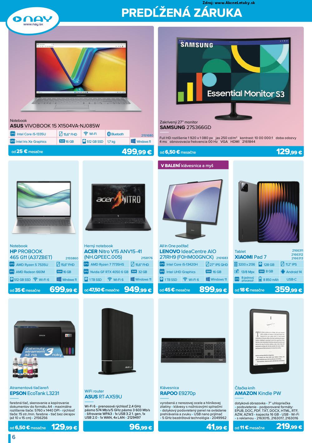 Leták NAY (6. 3. - 31. 3. 2025) - strana 6 z 12