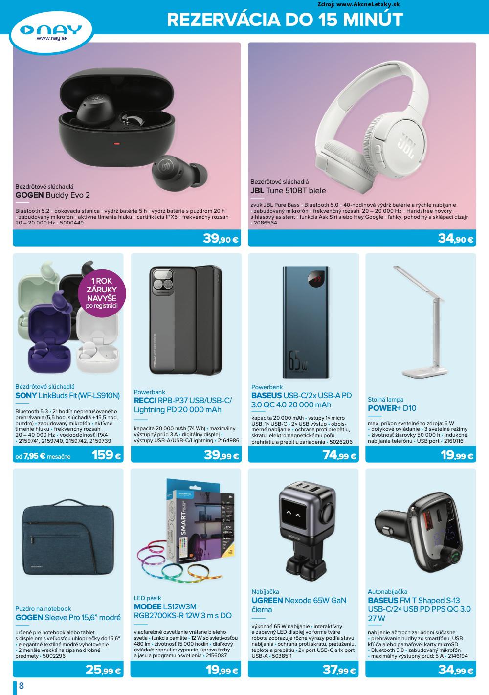 Leták NAY (6. 3. - 31. 3. 2025) - strana 8 z 12