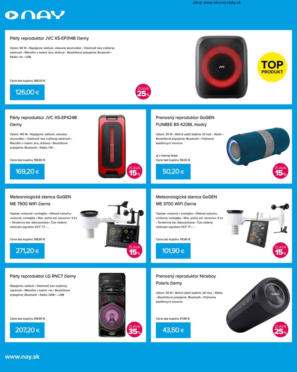 Leták NAY (9. 3. - 15. 3. 2026) - strana 8 z 17