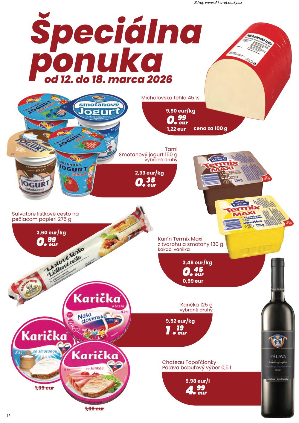 Leták Nitrazdroj (5. 3. - 18. 3. 2026) - strana 17 z 32