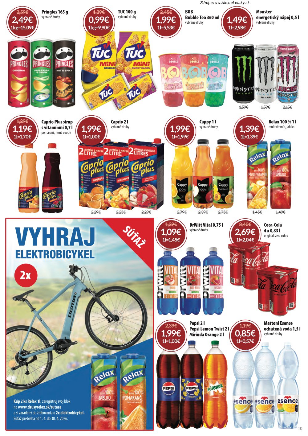 Strana 1 - leták  (1. 4. - 15. 4. 2026)