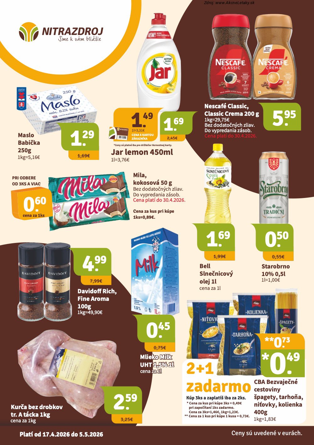 Leták Nitrazdroj - strana 1