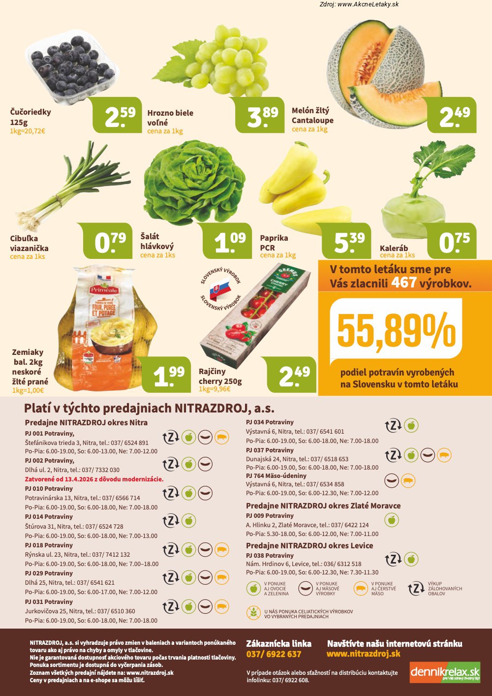 Leták Nitrazdroj - strana 16
