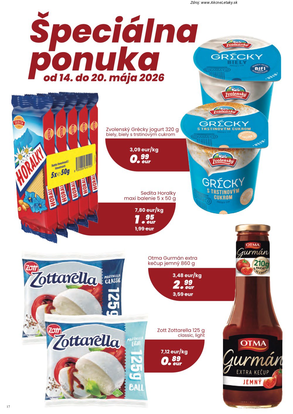 Leták Nitrazdroj (7. 5. - 20. 5. 2026) - strana 17 z 32