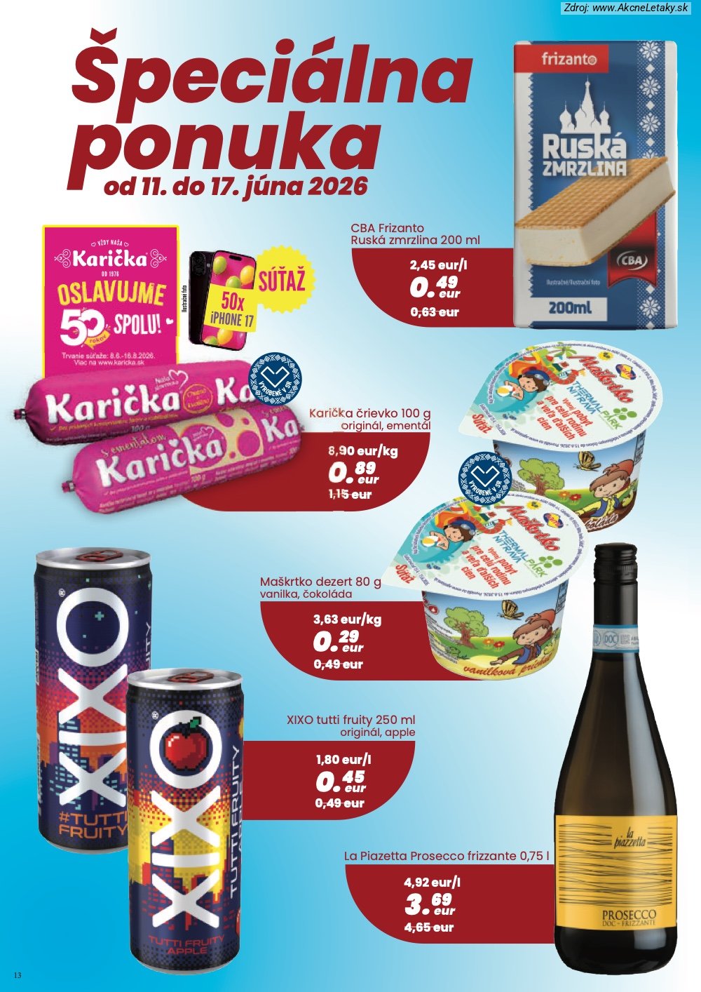 Leták Nitrazdroj (4. 6. - 17. 6. 2026) - strana 13 z 24