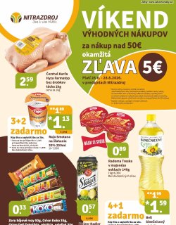 Leták Nitrazdroj od 19. 6.