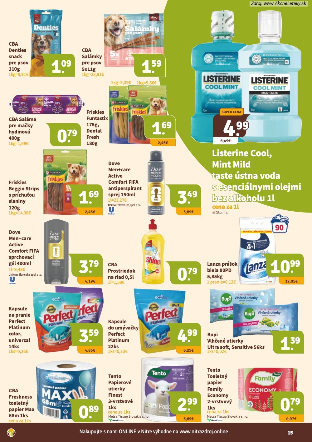 Leták Nitrazdroj (19. 6. - 30. 6. 2026) - strana 15 z 16