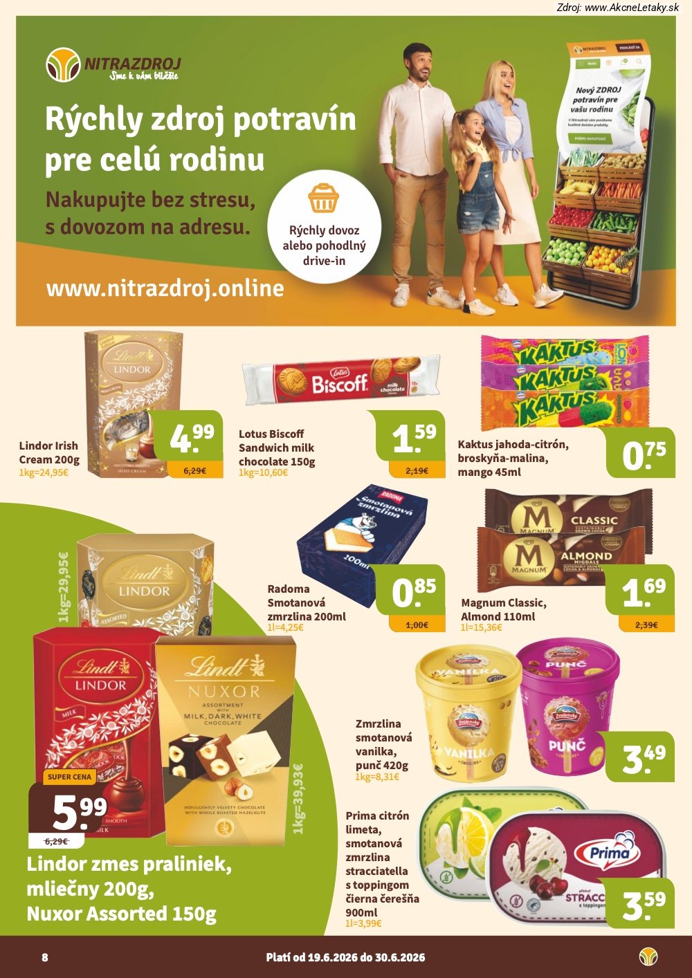 Leták Nitrazdroj (19. 6. - 30. 6. 2026) - strana 8 z 16