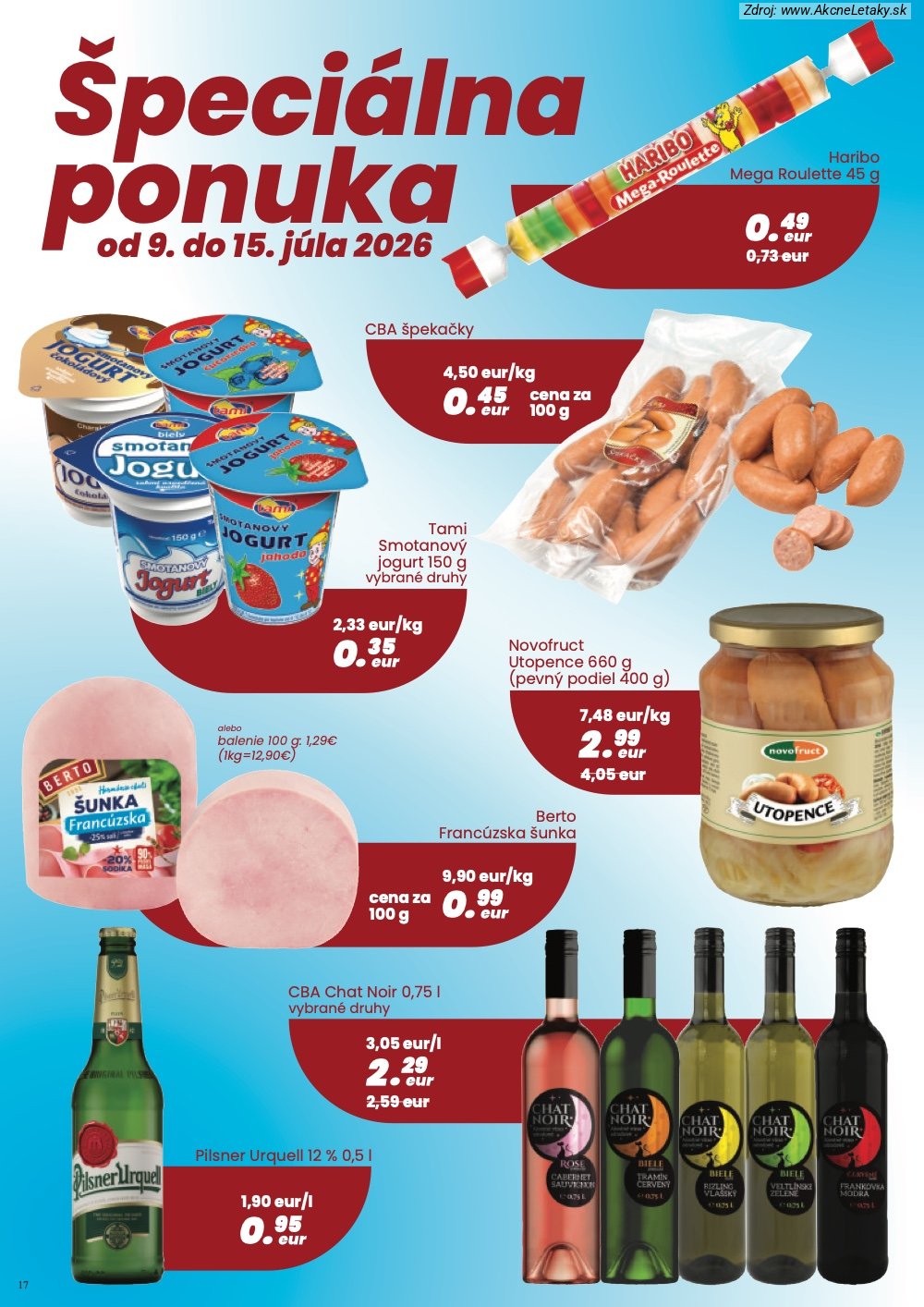 Leták Nitrazdroj (2. 7. - 15. 7. 2026) - strana 17 z 27