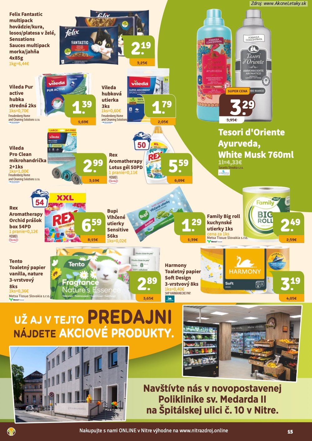 Leták Nitrazdroj (17. 7. - 4. 8. 2026) - strana 15 z 16