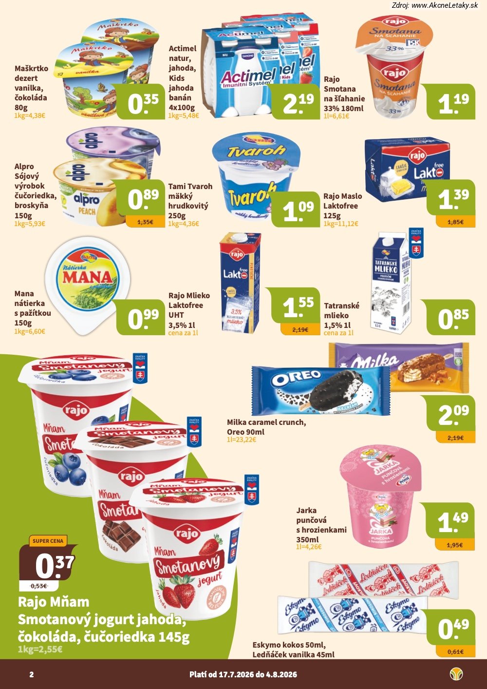 Leták Nitrazdroj (17. 7. - 4. 8. 2026) - strana 2 z 16