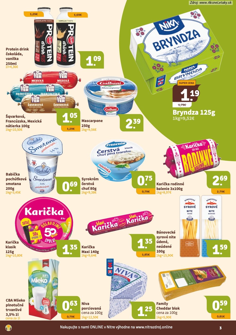 Leták Nitrazdroj (17. 7. - 4. 8. 2026) - strana 3 z 16