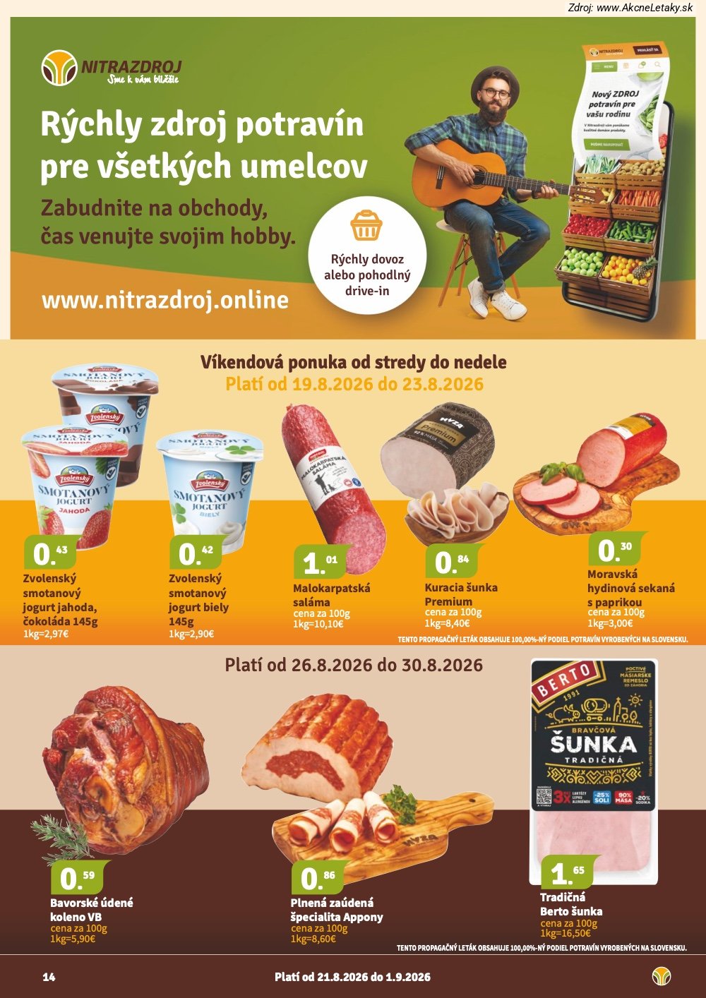 Leták Nitrazdroj - strana 14
