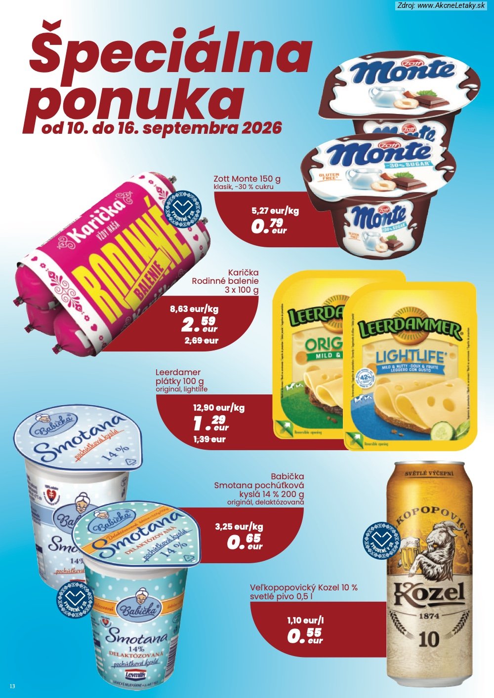 Leták Nitrazdroj (3. 9. - 16. 9. 2026) - strana 13 z 24