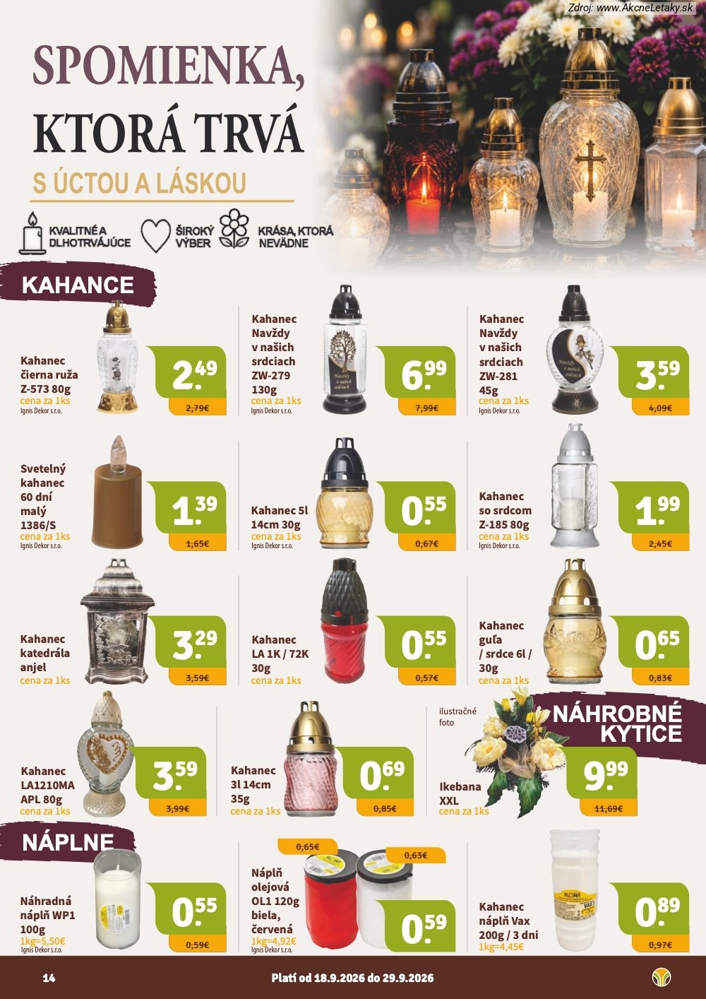 Leták Nitrazdroj (18. 9. - 29. 9. 2026) - strana 14 z 16