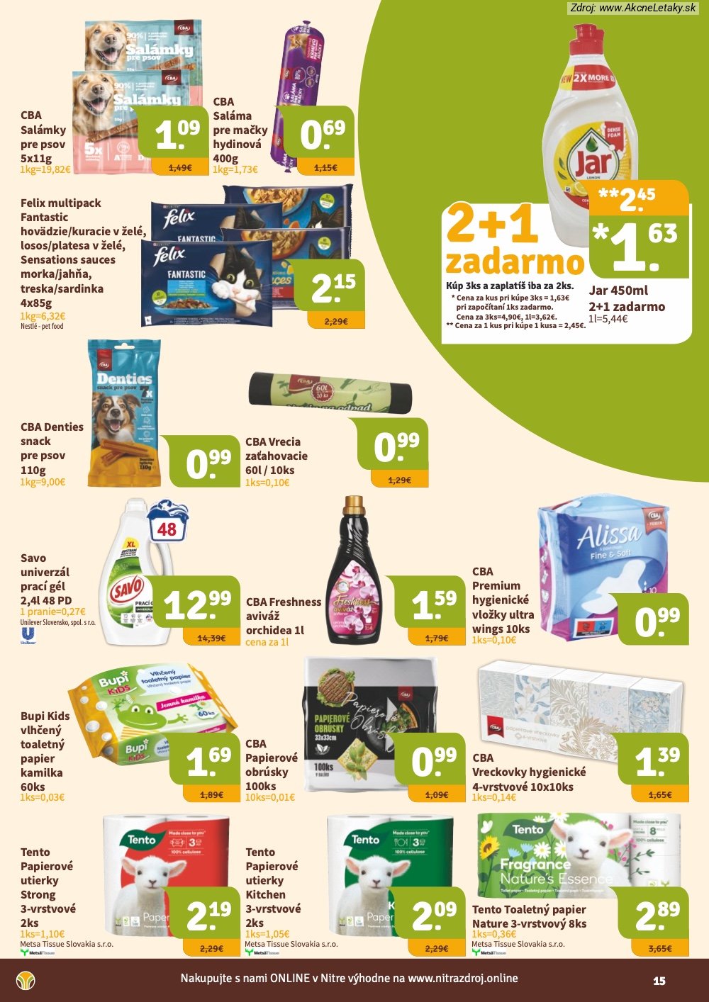 Leták Nitrazdroj (18. 9. - 29. 9. 2026) - strana 15 z 16