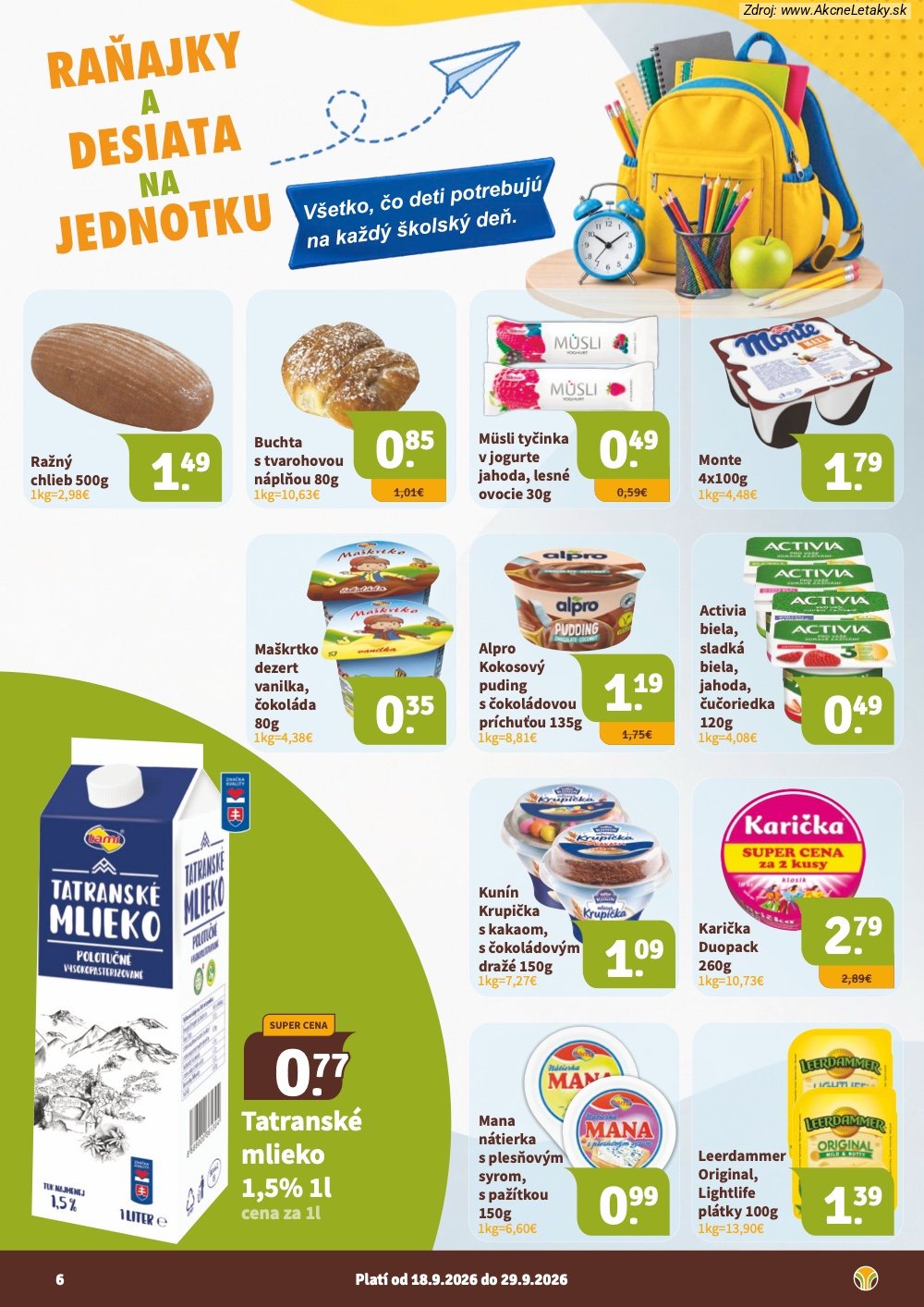 Leták Nitrazdroj (18. 9. - 29. 9. 2026) - strana 6 z 16