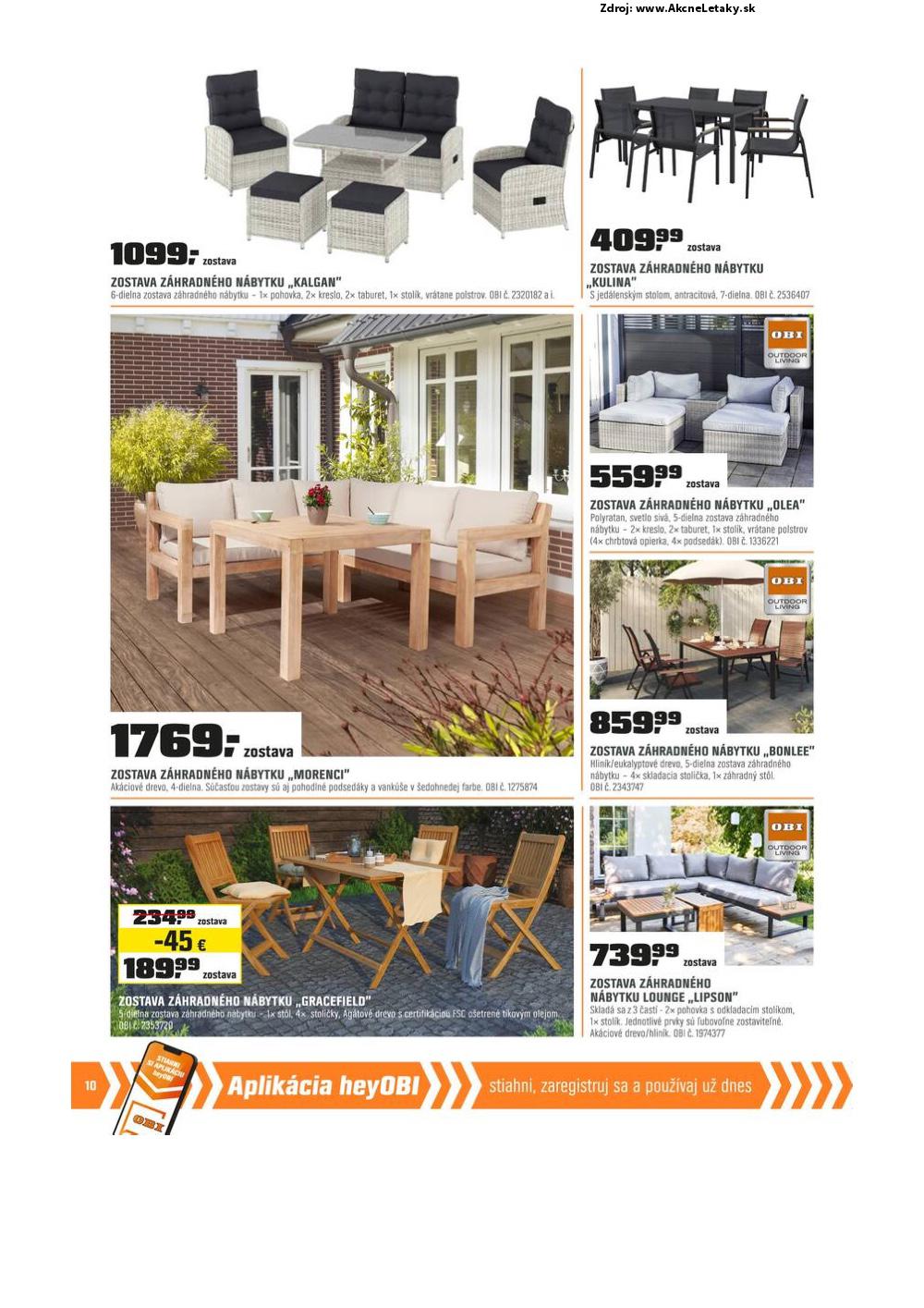Leták OBI (1. 4. - 1. 5. 2025) - strana 10 z 16