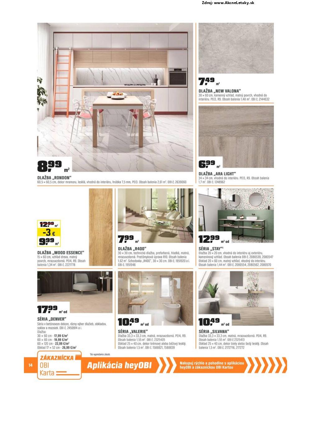 Leták OBI (1. 4. - 1. 5. 2025) - strana 14 z 16