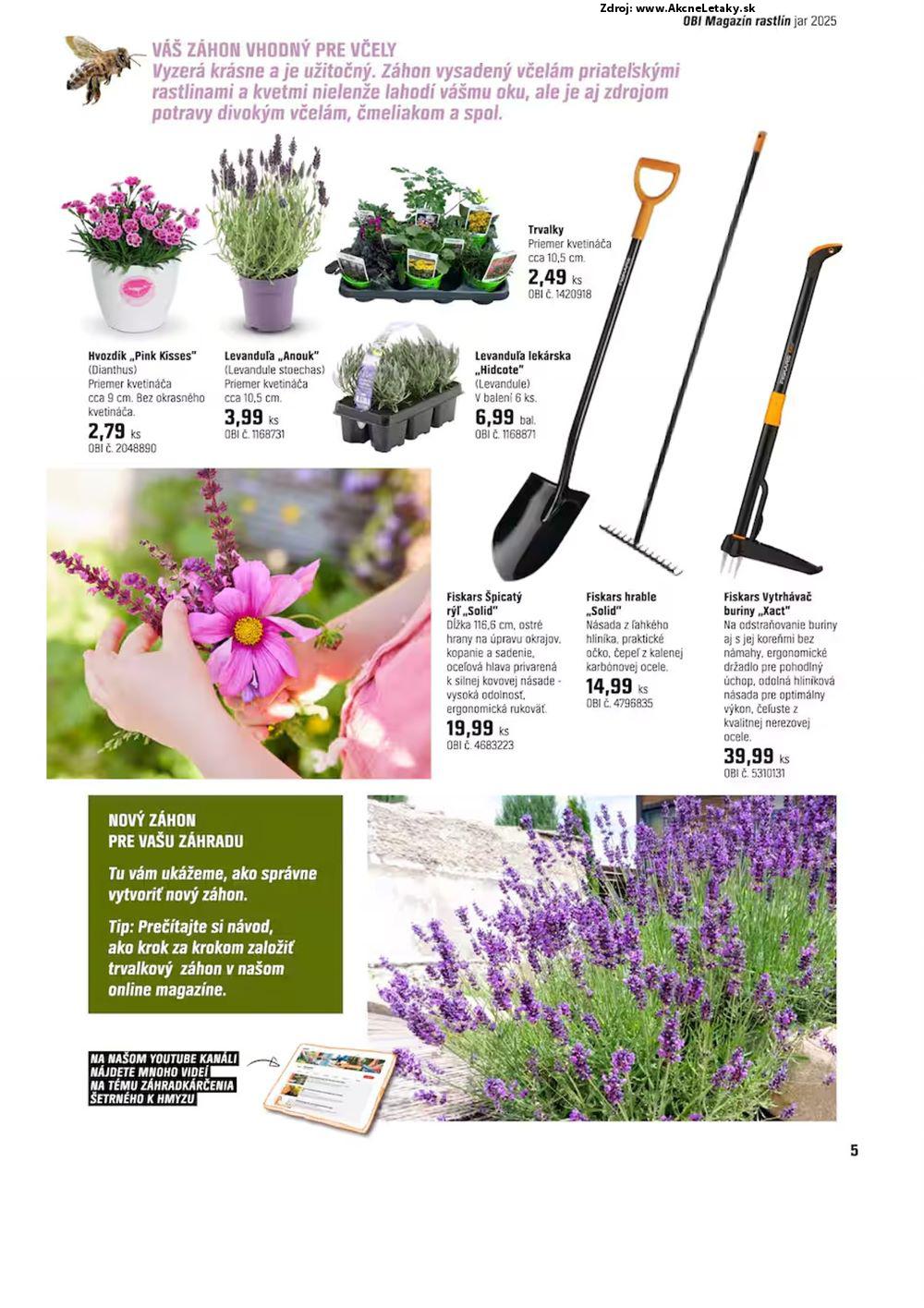 Leták OBI (2. 4. - 30. 4. 2025) - strana 5 z 10