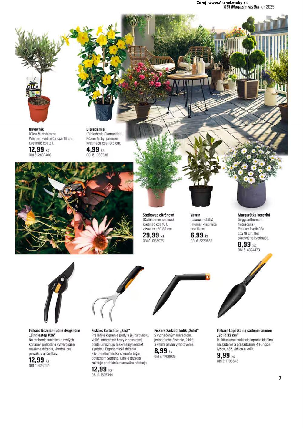 Leták OBI (2. 4. - 30. 4. 2025) - strana 7 z 10