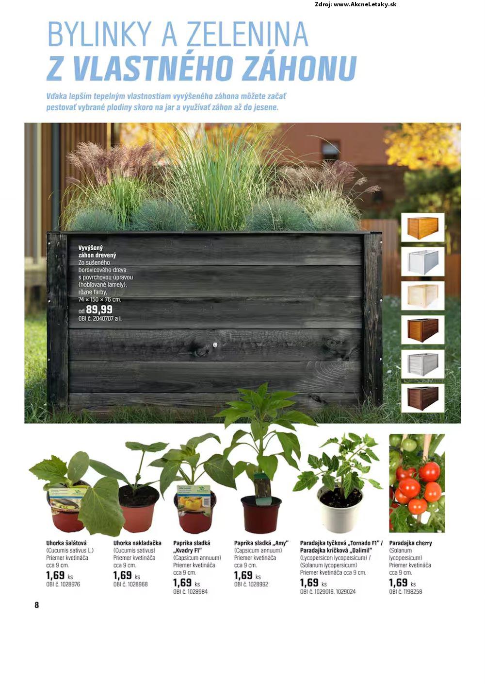 Leták OBI (2. 4. - 30. 4. 2025) - strana 8 z 10