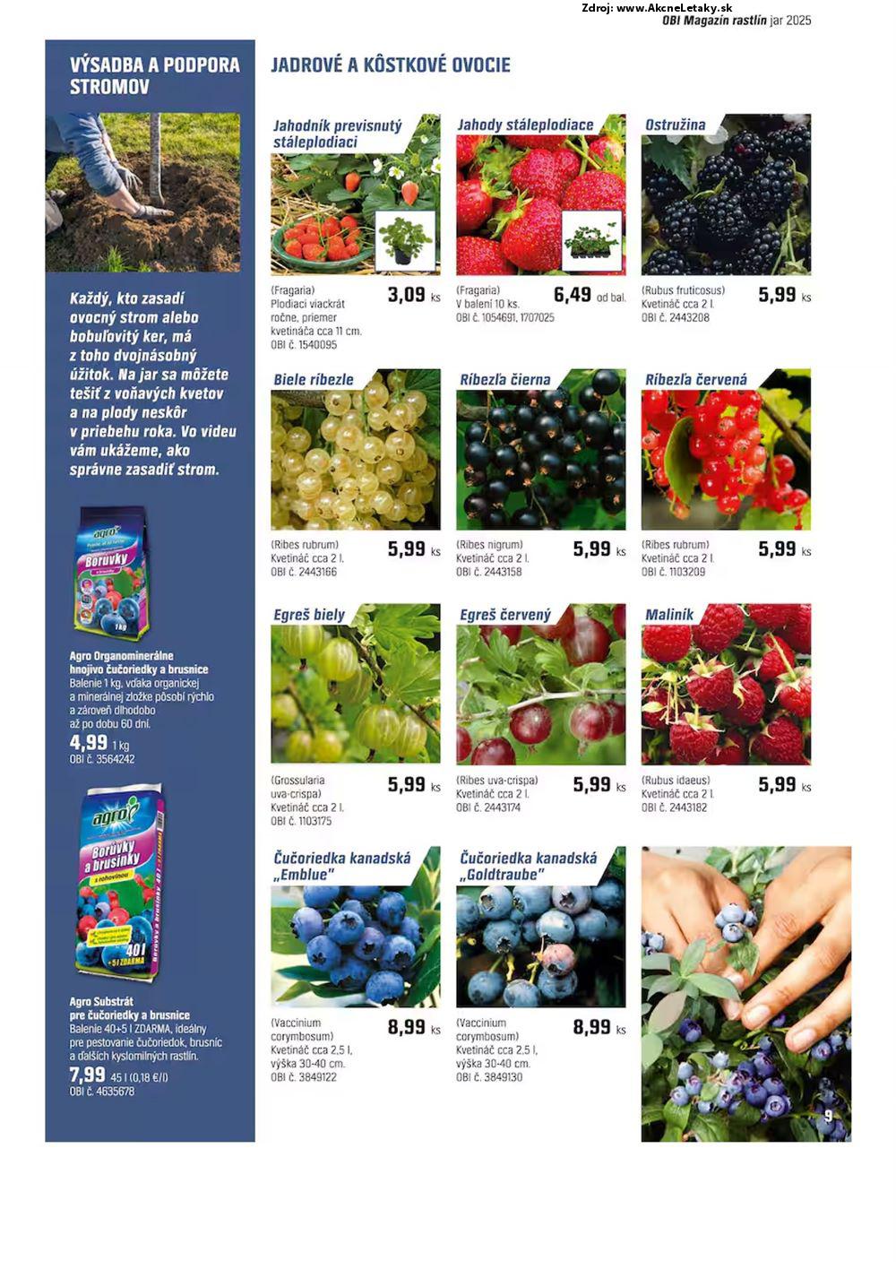 Leták OBI (2. 4. - 30. 4. 2025) - strana 9 z 10
