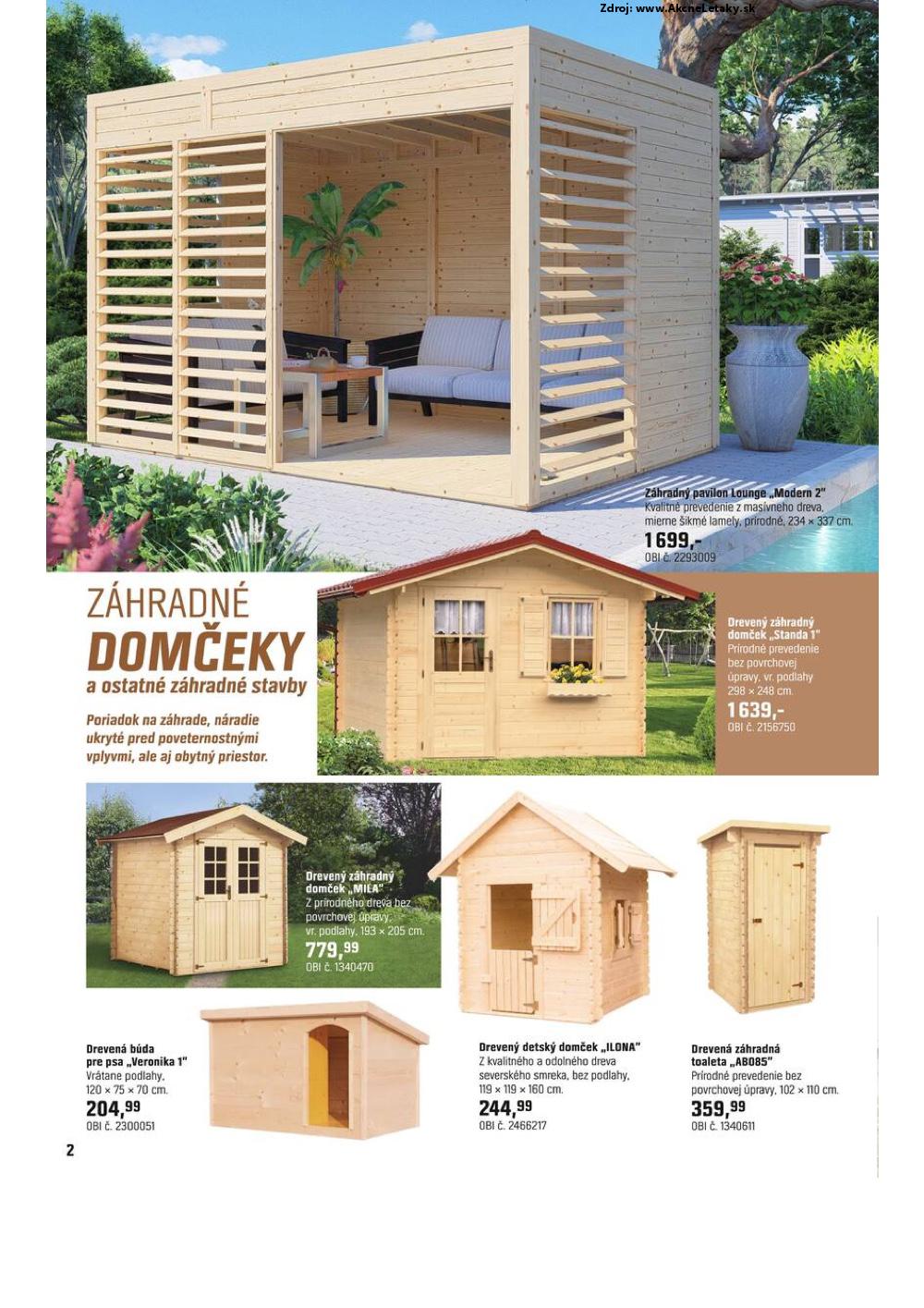 Leták OBI (2. 5. - 31. 5. 2025) - strana 2 z 9