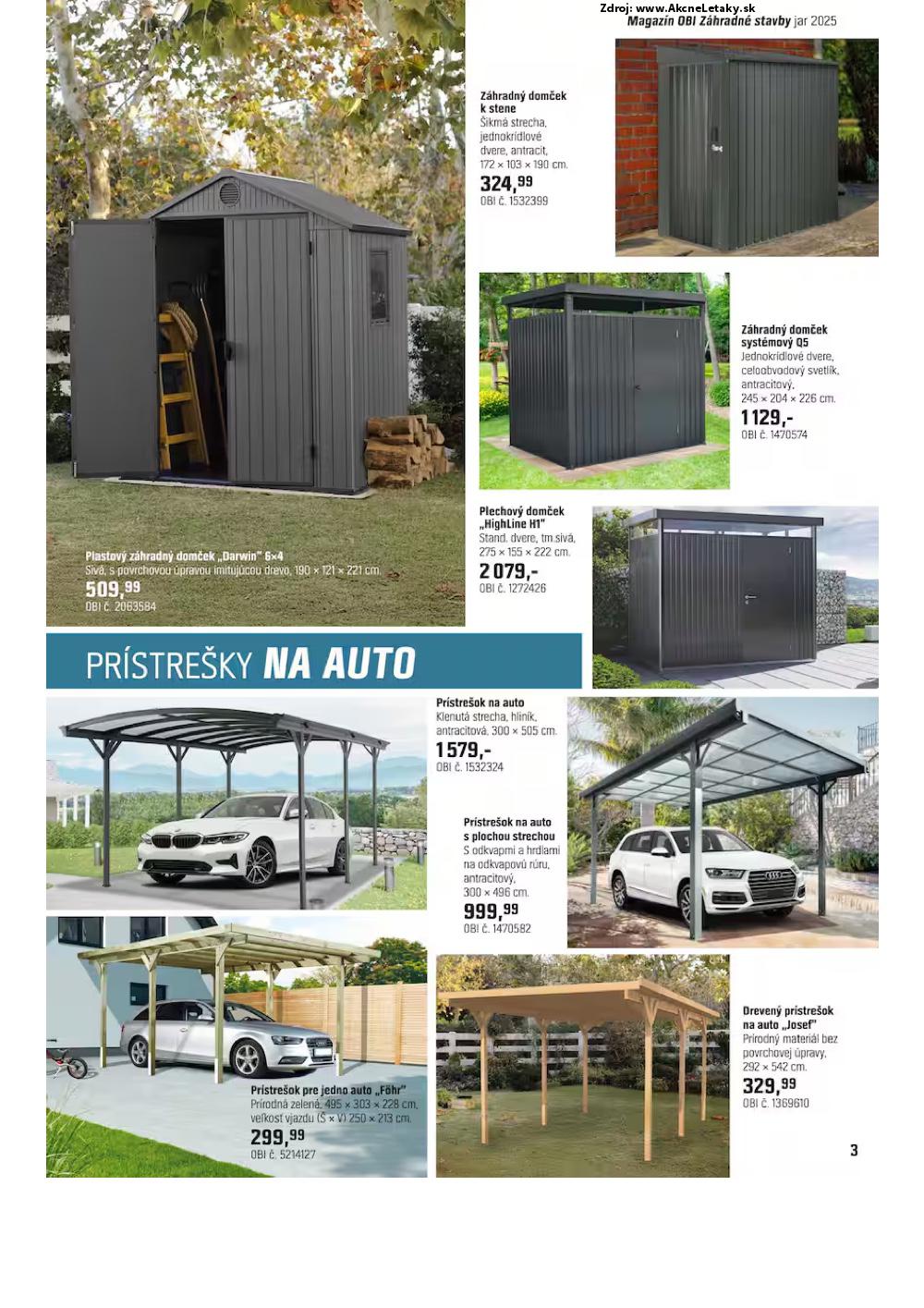 Leták OBI (2. 5. - 31. 5. 2025) - strana 3 z 9
