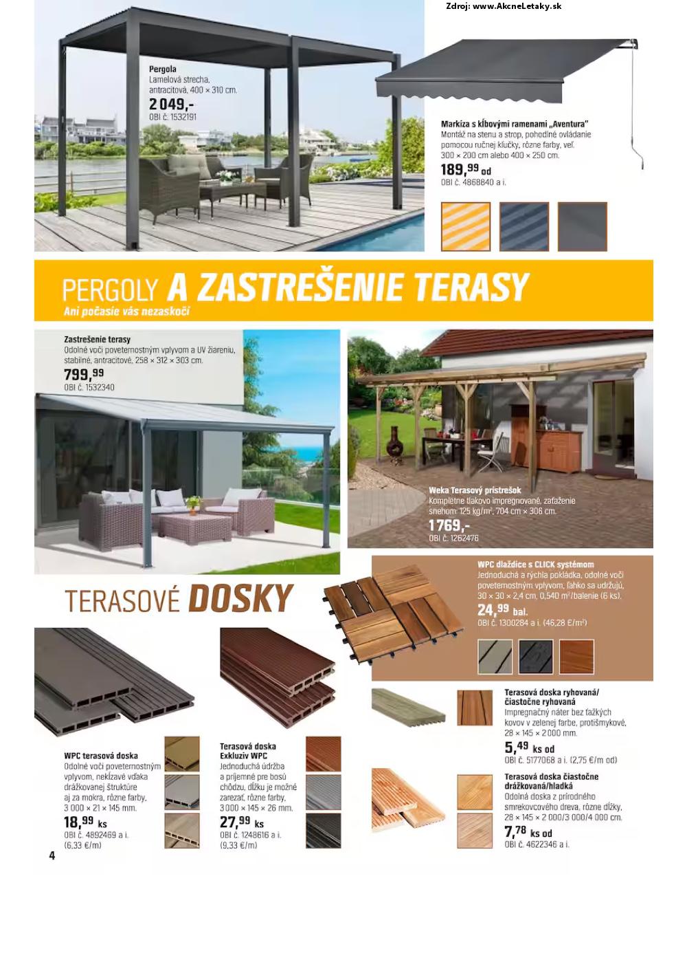 Leták OBI (2. 5. - 31. 5. 2025) - strana 4 z 9