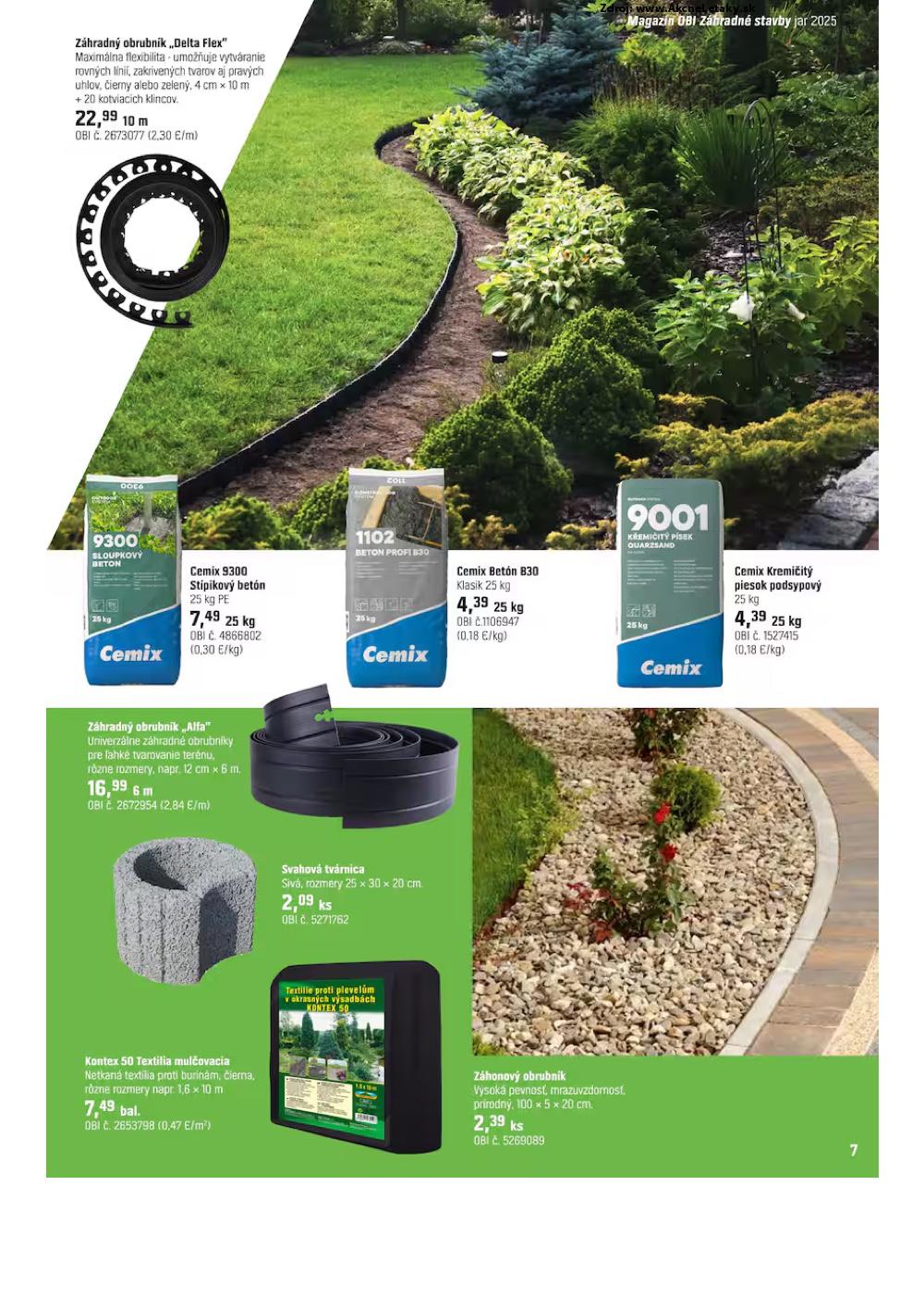 Leták OBI (2. 5. - 31. 5. 2025) - strana 7 z 9