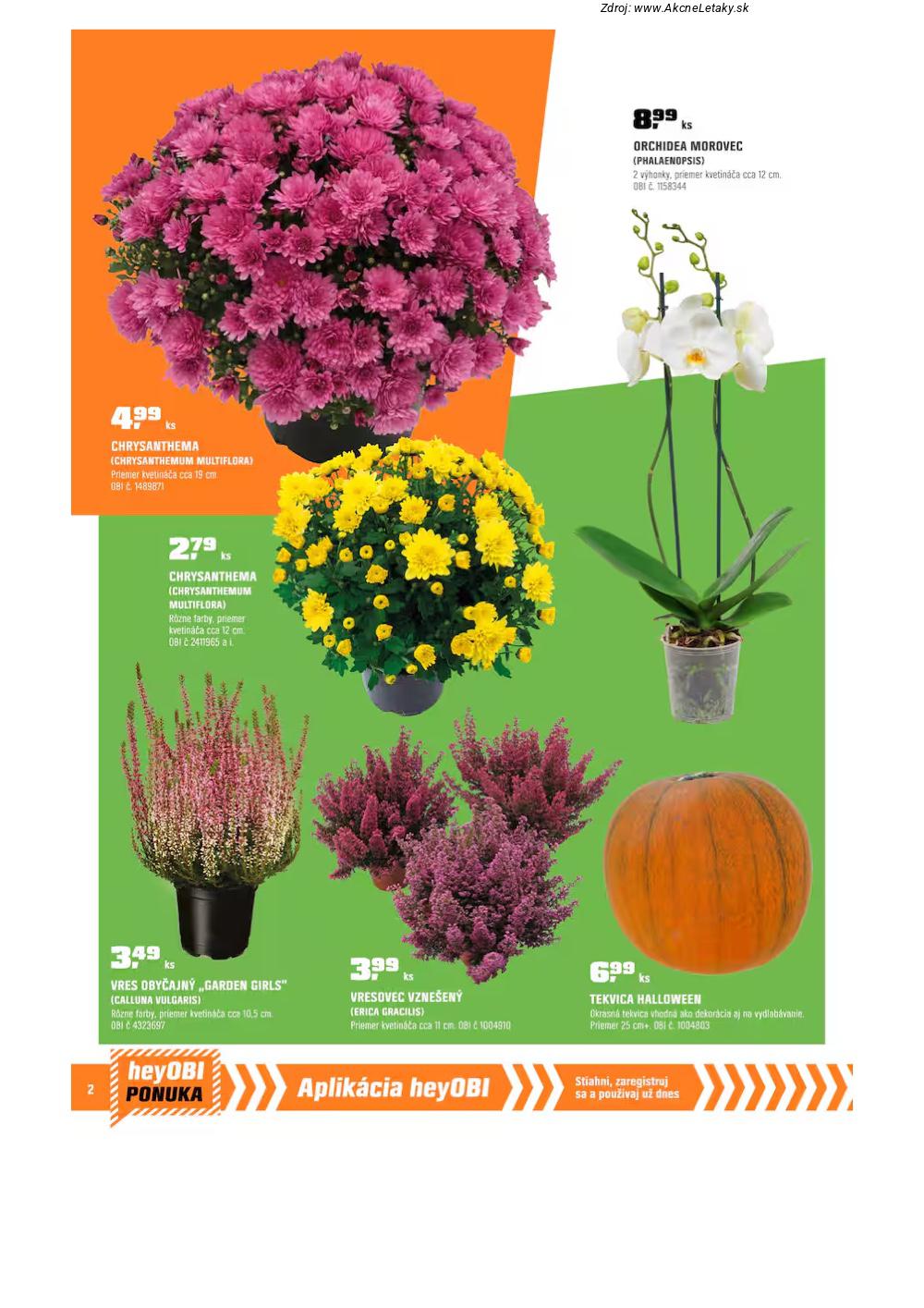 Leták OBI (2. 10. - 31. 10. 2025) - strana 2 z 20
