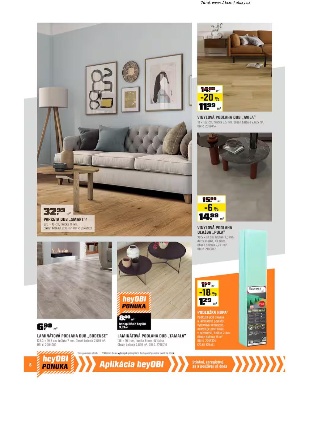Leták OBI (2. 10. - 31. 10. 2025) - strana 8 z 20