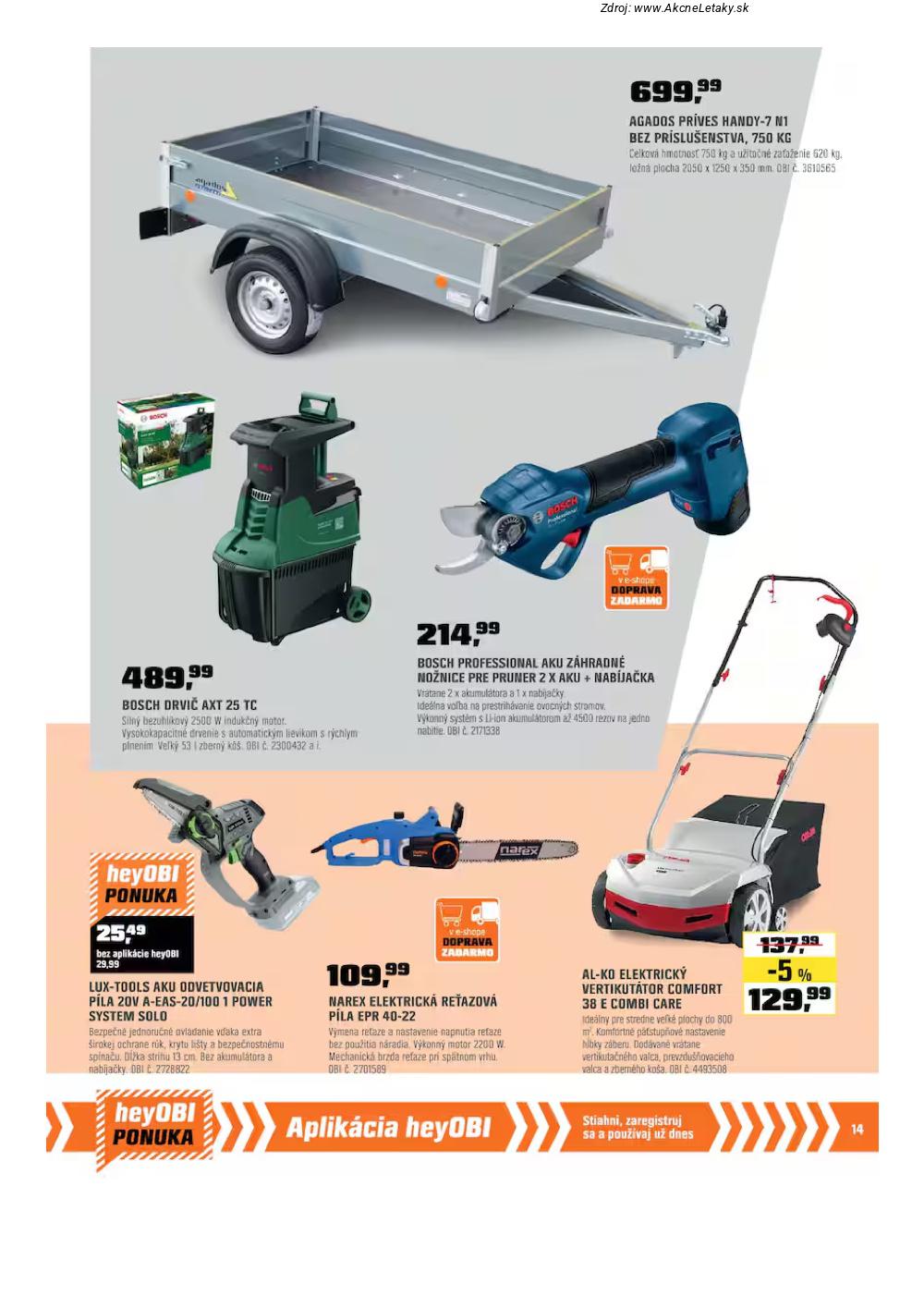 Leták OBI (1. 2. - 28. 2. 2026) - strana 15 z 19