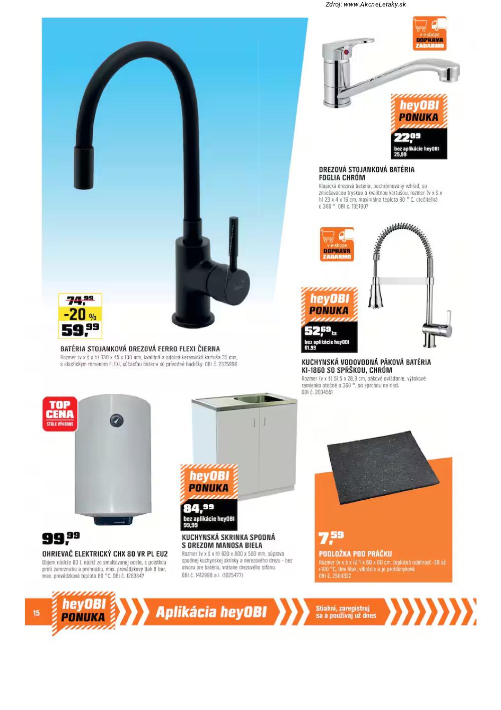 Leták OBI (1. 2. - 28. 2. 2026) - strana 16 z 19