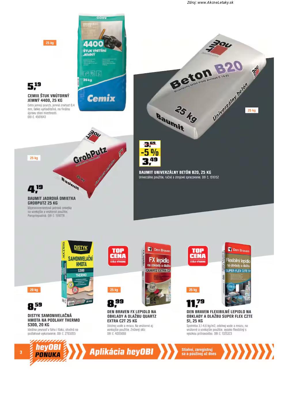 Leták OBI (1. 2. - 28. 2. 2026) - strana 4 z 19