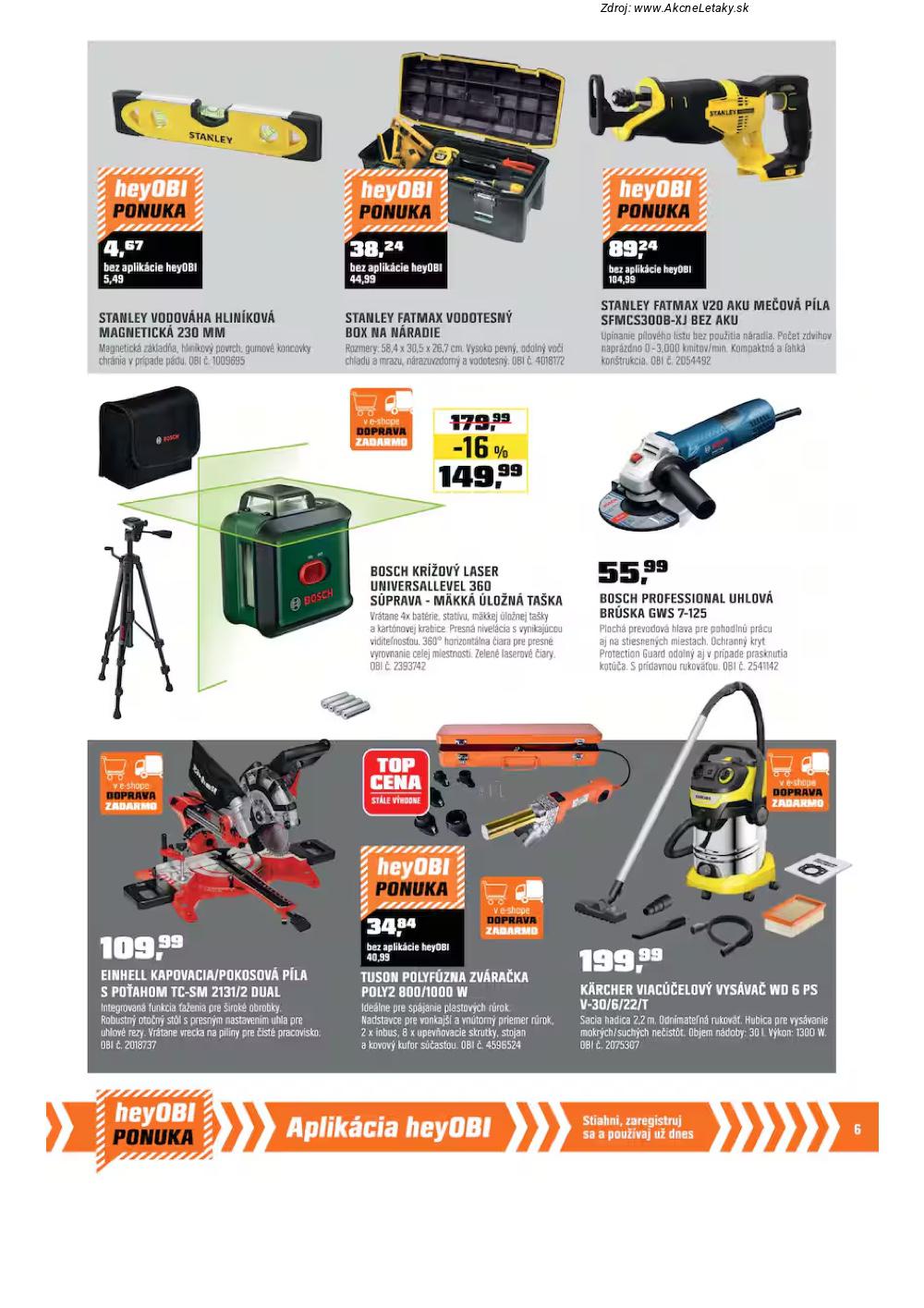 Leták OBI (1. 2. - 28. 2. 2026) - strana 7 z 19