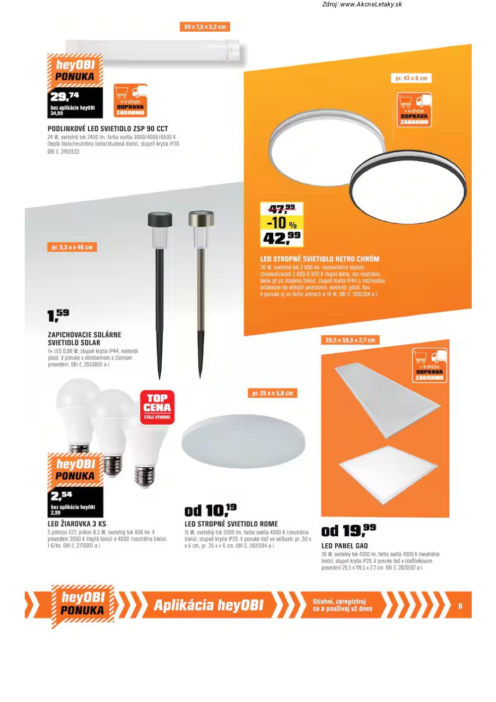 Leták OBI (1. 2. - 28. 2. 2026) - strana 9 z 19