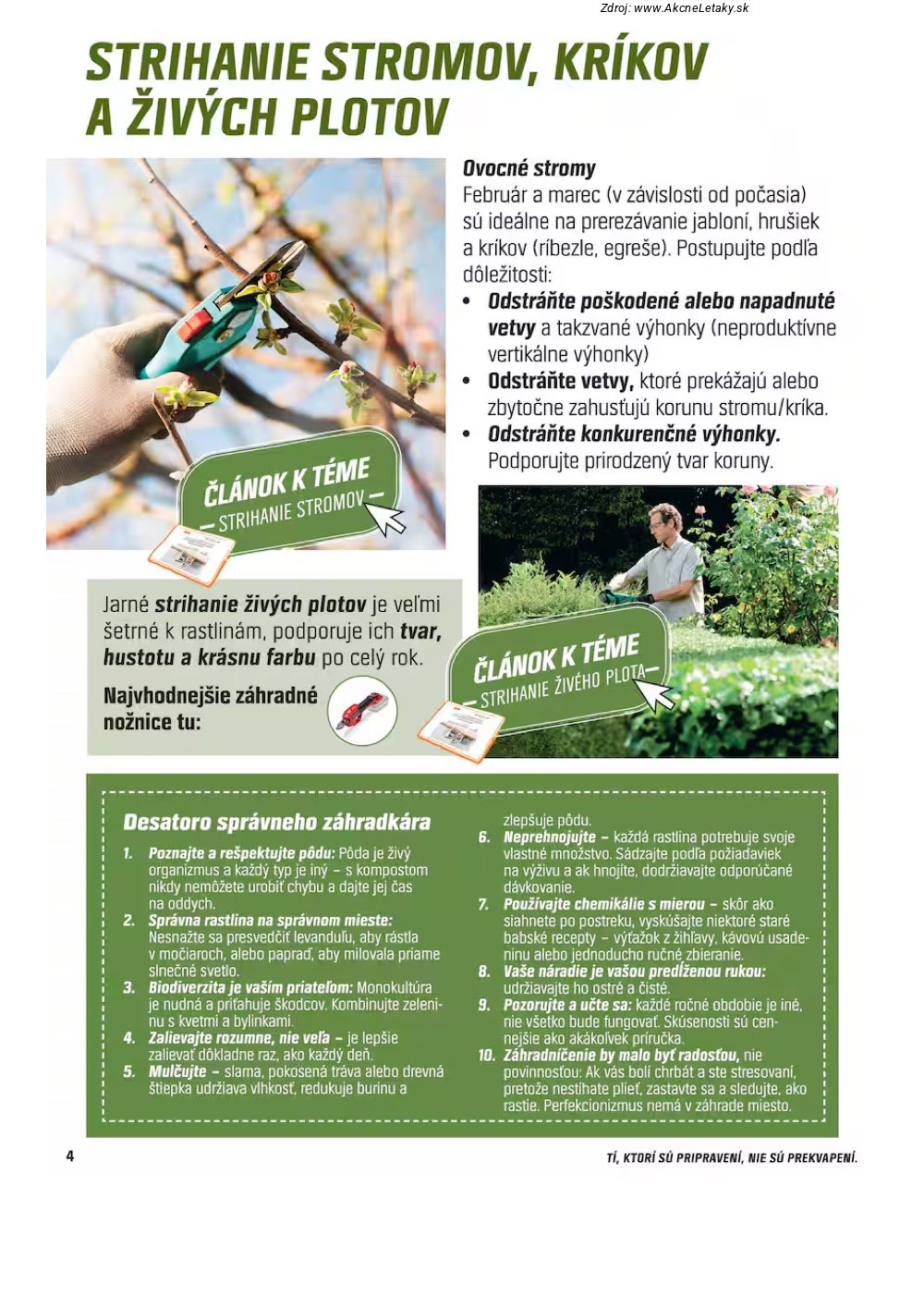 Leták OBI - strana 4