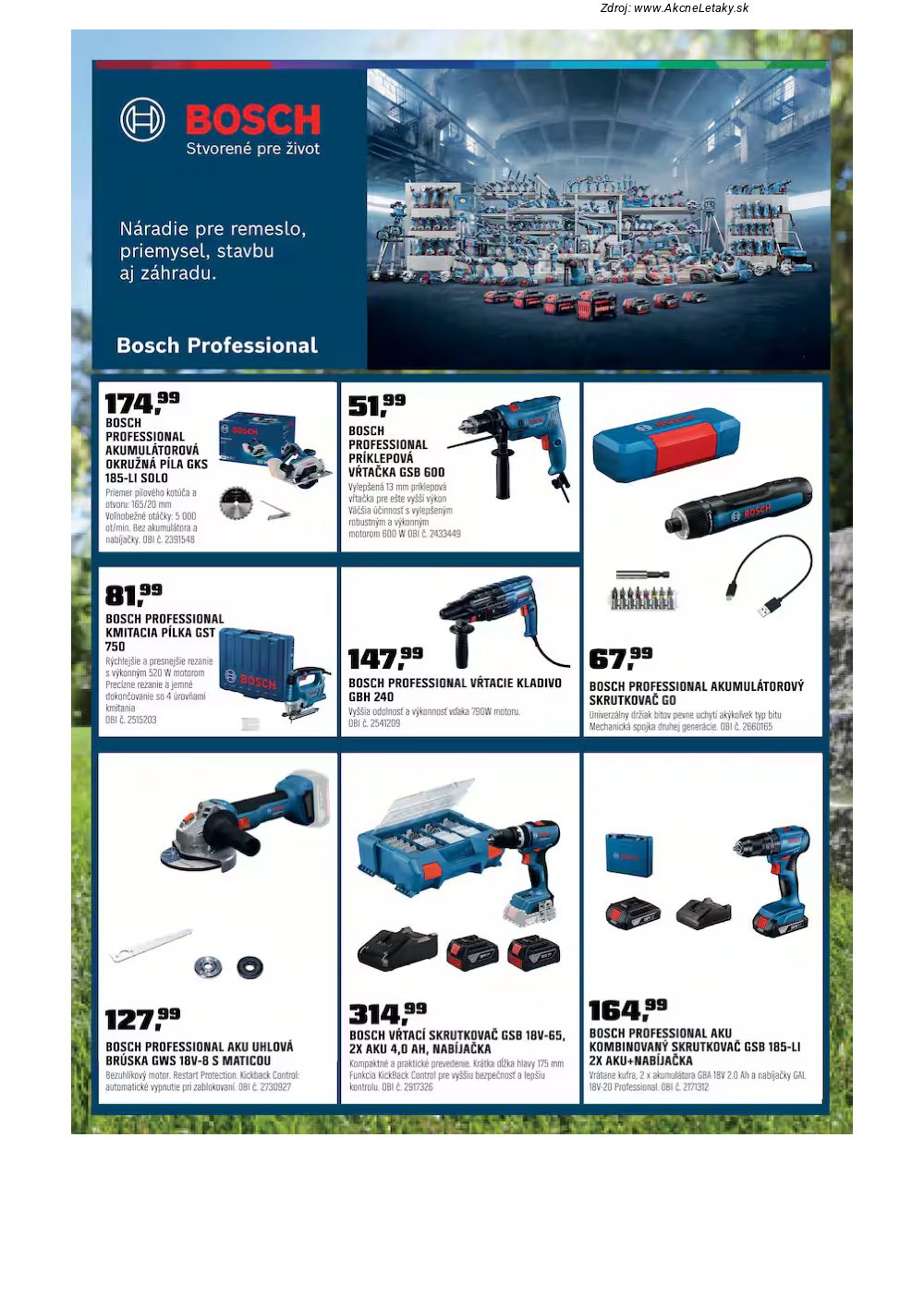 Leták OBI - strana 10