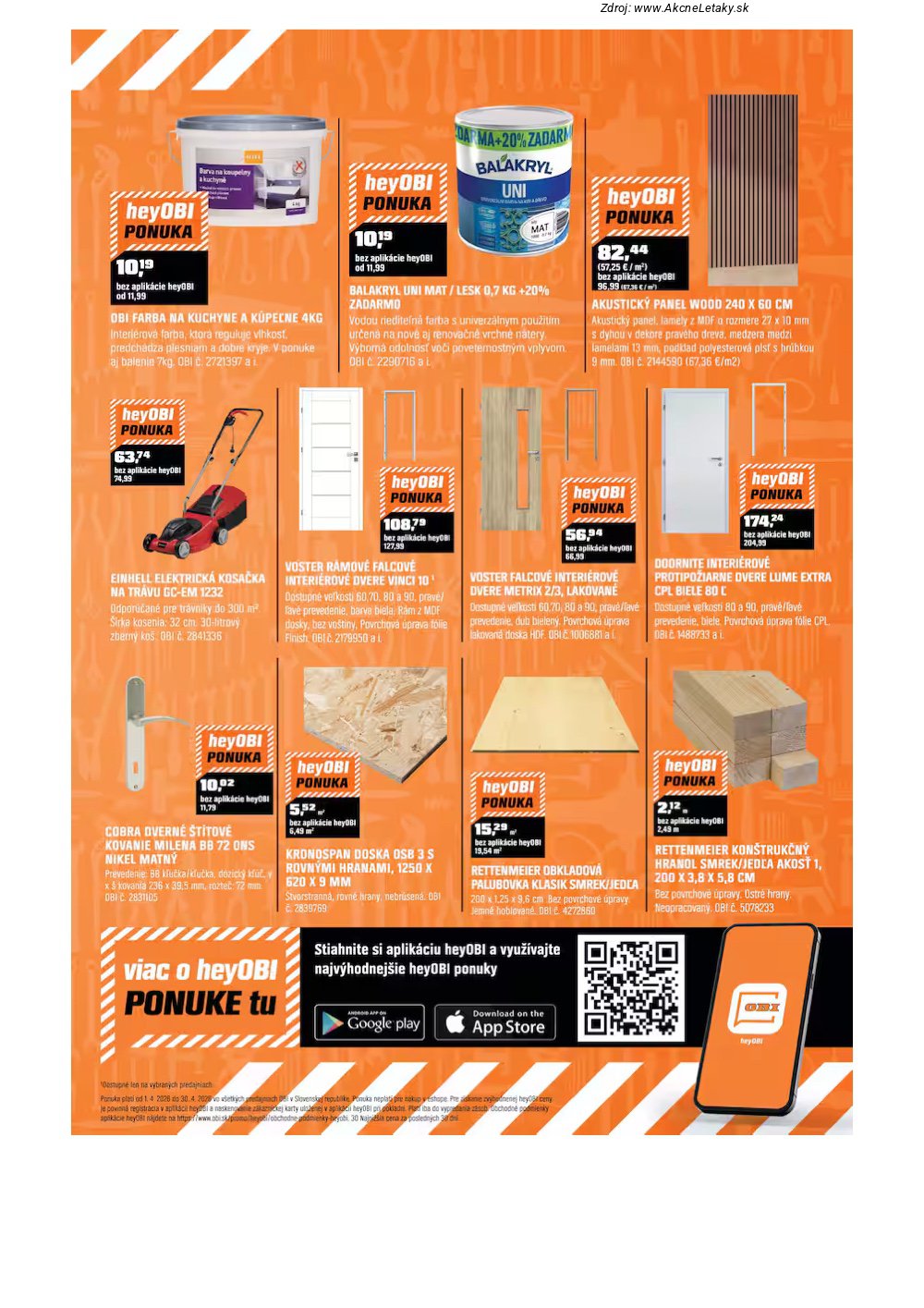 Leták OBI - strana 13