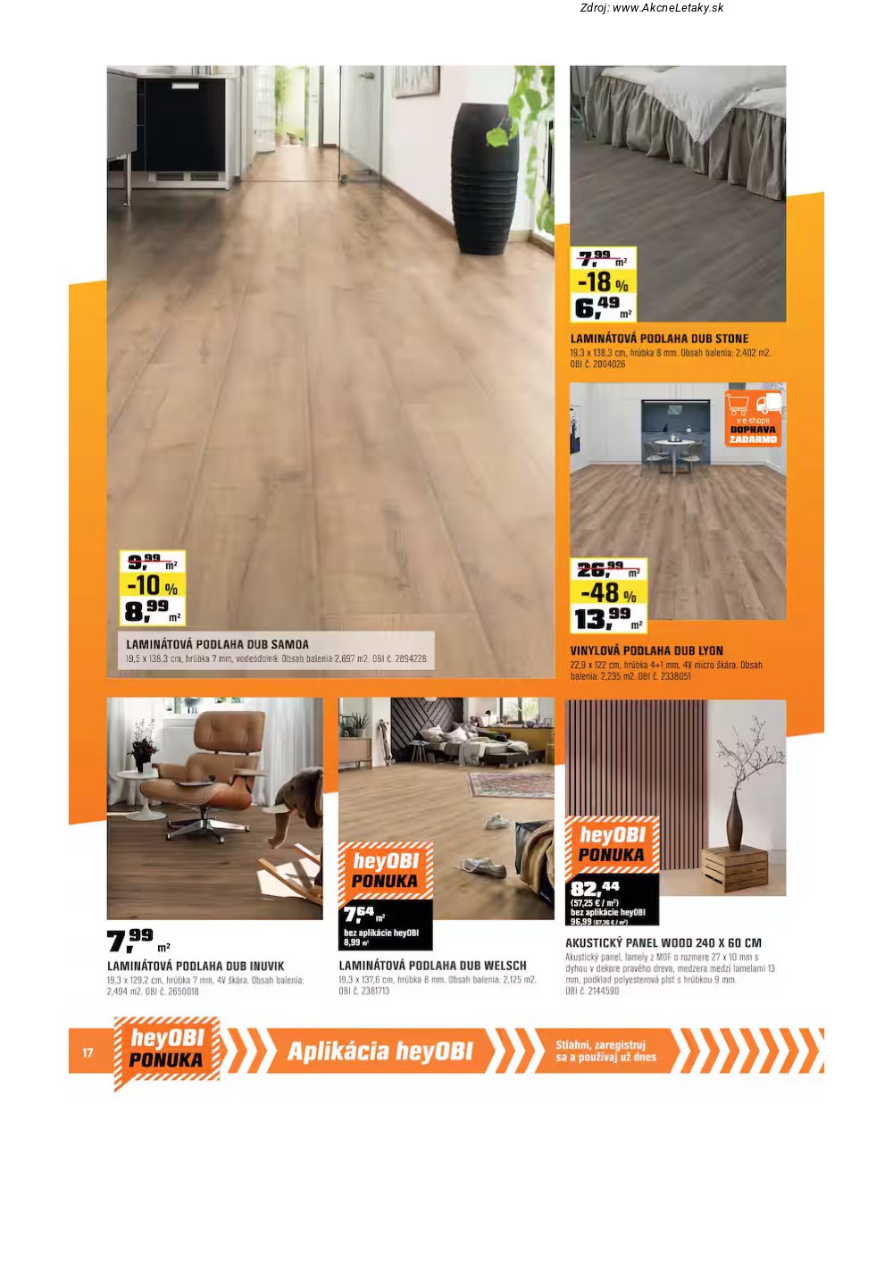 Leták OBI - strana 18