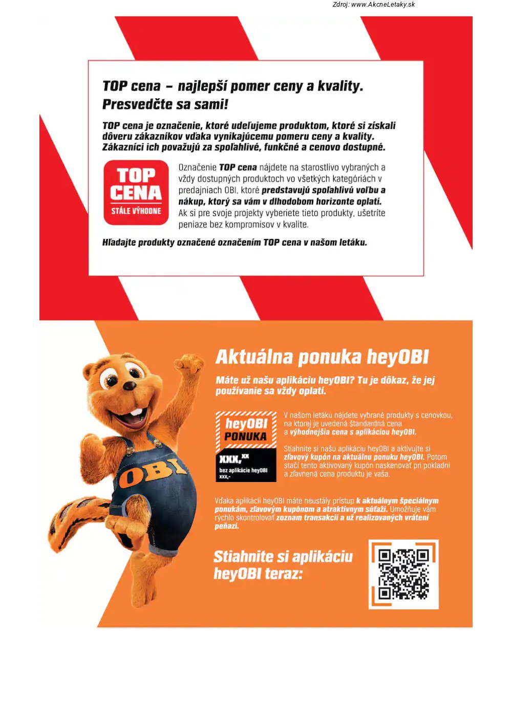 Leták OBI - strana 2