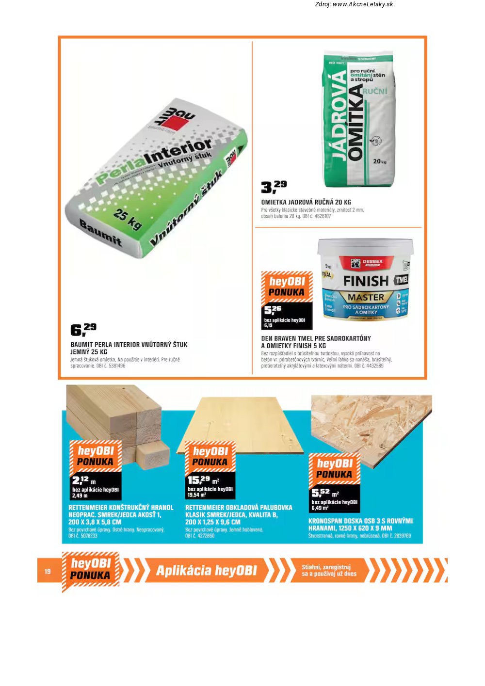 Leták OBI - strana 20