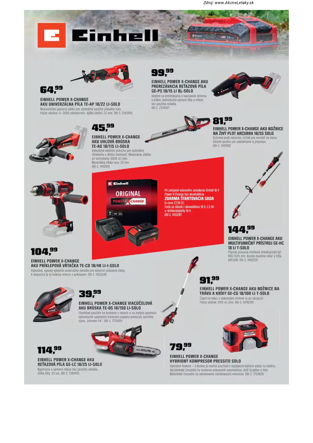 Leták OBI - strana 22